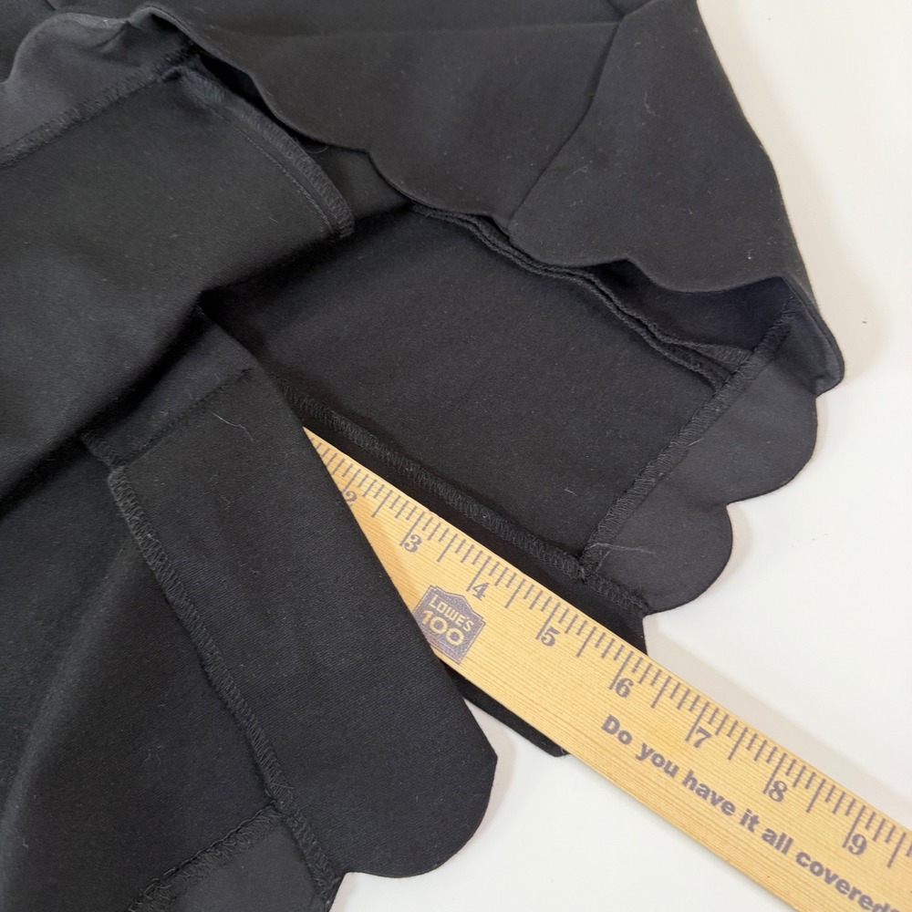 Talbots Scalloped Neckline Ponte Sheath Dress Size 16 Minimalist Event Staple - Picture 7 of 10